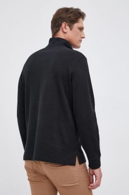 Bavlnený sveter Polo Ralph Lauren pánský, čierna farba galéria