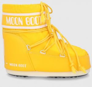 Snehule Moon Boot žltá farba