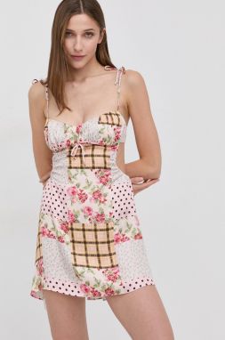 Šaty For Love & Lemons mini, áčkový strih