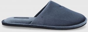 Papuče EA7 Emporio Armani tmavomodrá farba