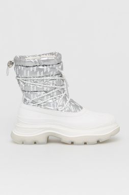 Snehule Karl Lagerfeld strieborná farba