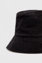 Bavlnený klobúk Sisley čierna farba, bavlnený galéria