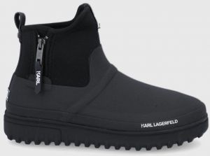 Topánky Karl Lagerfeld Vostok pánske, čierna farba