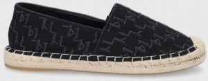 Espadrilky Karl Lagerfeld Kamini čierna farba,