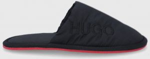 Papuče Hugo čierna farba