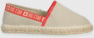 Espadrilky Big Star béžová farba,