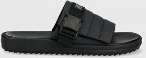 Šľapky Levi's Tahoma pánske, čierna farba