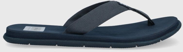 Žabky Helly Hansen dámske, tmavomodrá farba, na plochom podpätku