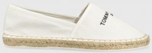 Espadrilky Tommy Jeans biela farba,