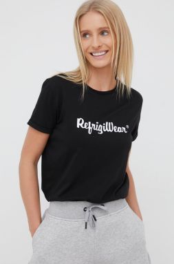 Tričko RefrigiWear dámsky, čierna farba,