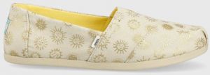 Espadrilky Toms Alpargata béžová farba,