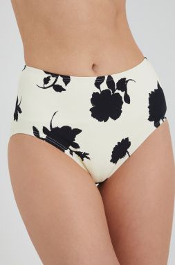 Plavkové nohavičky Kate Spade béžová farba,