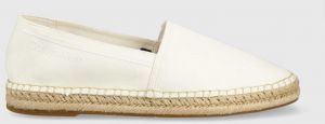 Espadrilky Calvin Klein Espadrille biela farba