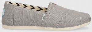 Espadrilky Toms Alpargata šedá farba,