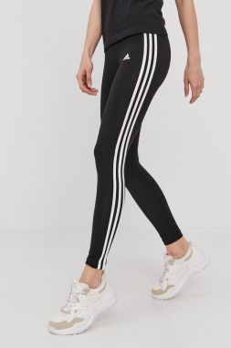 Legíny adidas GL0723 dámske, čierna farba, jednofarebné galéria