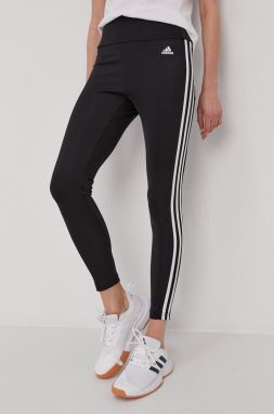 Legíny adidas GL4040 dámske, čierna farba, jednofarebné