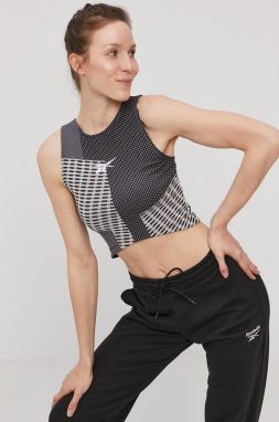 Top Reebok GI5003 dámsky, šedá farba