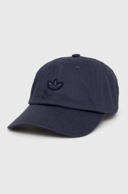 Bavlnená čiapka adidas Originals HD9736.D tmavomodrá farba, jednofarebná