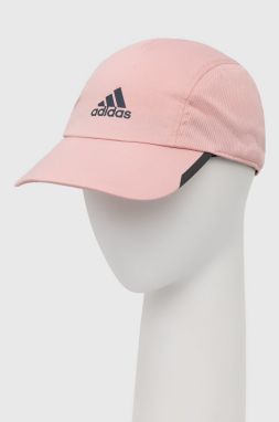 Čiapka adidas Performance HE9760 ružová farba, s potlačou