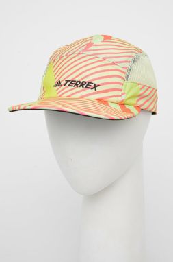 Čiapka adidas TERREX HB6275.D oranžová farba, vzorovaná