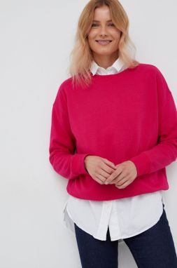 Mikina Lauren Ralph Lauren dámska, ružová farba, jednofarebná