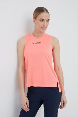 Športový top adidas TERREX Multi dámsky, ružová farba,