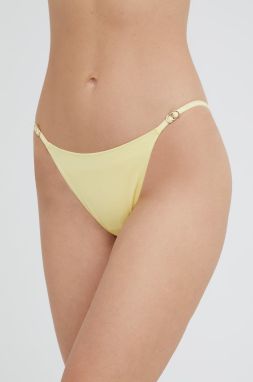 Plavkové nohavičky Stella McCartney Lingerie žltá farba,