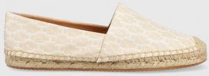 Espadrilky HUGO Baja Slon béžová farba,