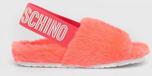 Papuče Love Moschino ružová farba