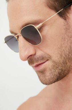 Slnečné okuliare Tommy Hilfiger pánske, zlatá farba