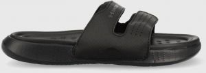 Šľapky Under Armour dámske, čierna farba,