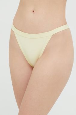 Nohavičky Calvin Klein Underwear žltá farba,