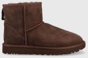 Semišové snehule UGG W Classic Mini Ii , hnedá farba