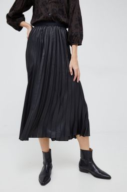 Sukňa Pennyblack čierna farba, maxi, áčkový strih