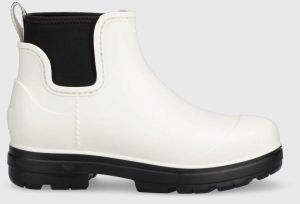 Gumáky UGG W Droplet dámske, biela farba