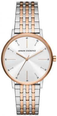 Hodinky Armani Exchange dámsky, strieborná farba