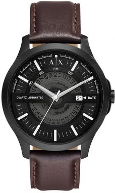 Hodinky Armani Exchange pánsky, čierna farba