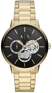 Hodinky Armani Exchange pánsky, zlatá farba