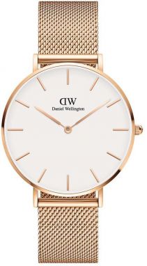 Hodinky Daniel Wellington Petite 36 Melrose dámske, ružová farba