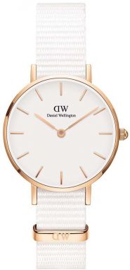 Hodinky Daniel Wellington Petite 28 Dover dámske, ružová farba