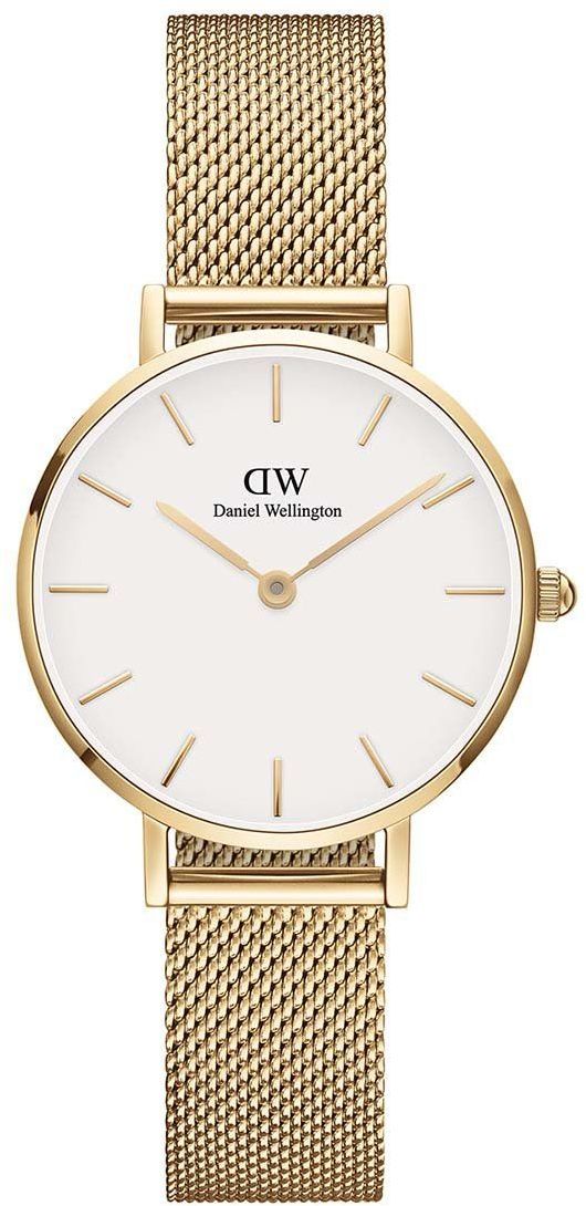 Hodinky Daniel Wellington Petite 28 Evergold dámske, zlatá farba