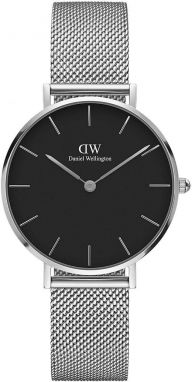 Hodinky Daniel Wellington Petite 32 Sterling dámske, strieborná farba