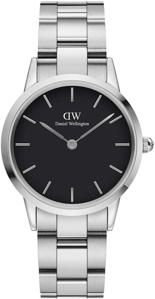 Hodinky Daniel Wellington Iconic Link dámske, strieborná farba