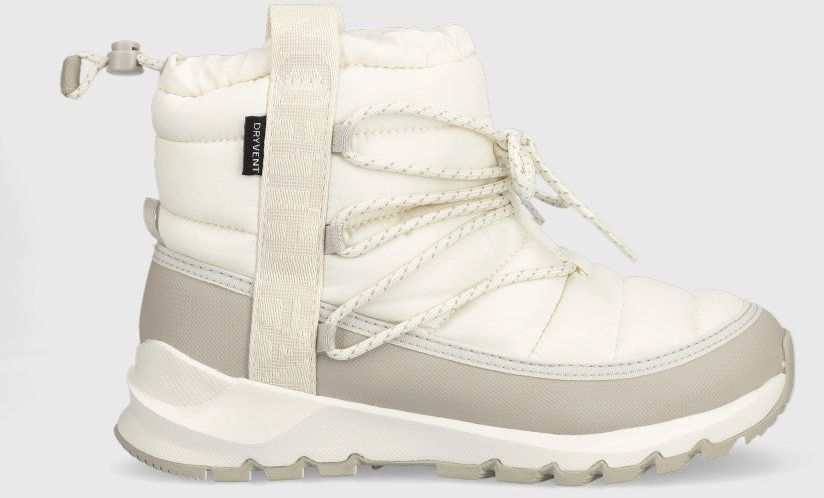 Snehule The North Face WOMEN S THERMOBALL LACE UP WP béžová farba