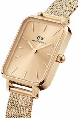 Hodinky Daniel Wellington Quadro 20x26 dámske, zlatá farba