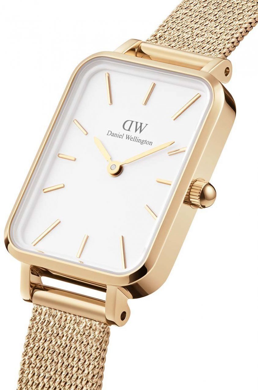 Hodinky Daniel Wellington Quadro 20x26 dámske, zlatá farba