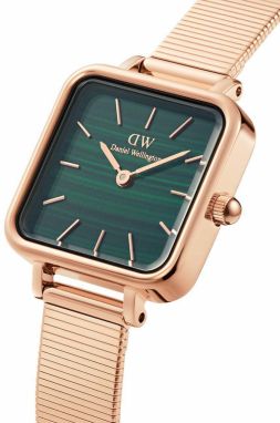 Hodinky Daniel Wellington Quadro Studio dámske, ružová farba