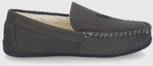 Papuče Polo Ralph Lauren Declan šedá farba, RF103254