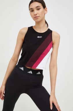 Top Dkny dámsky, čierna farba,