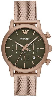 Hodinky Emporio Armani pánsky, zlatá farba